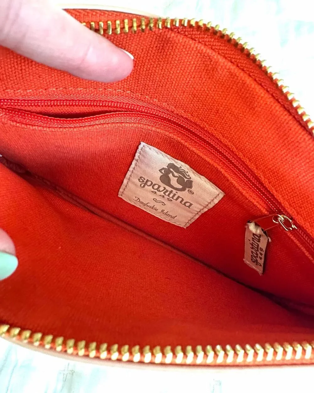 Spartina 449 Northeastern Harbors Scout Wristlet Wallet Style 964932